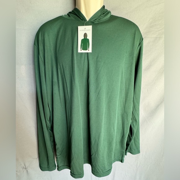 NY Golden Fashion Other - 👕 NWT Men Hoodie Shirt UPF 50+ Long Sleeve Work Sports Fishing Lightweight Green